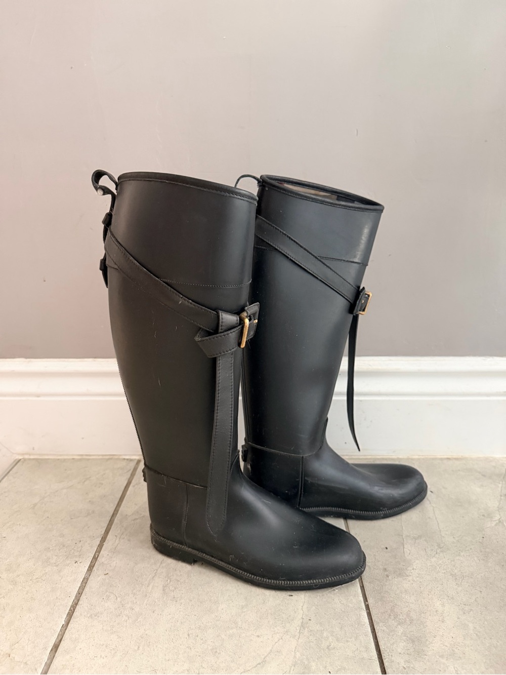 Burberry Rain Boots Size 38